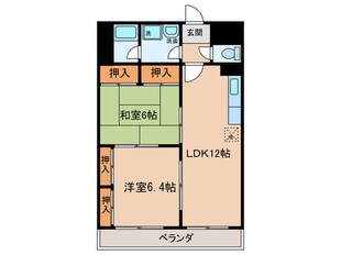 グリーンパークの物件間取画像